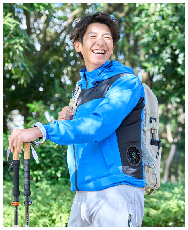 ファン付きウェア長袖イメージ