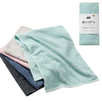 せいけつタオル 抗菌防臭付き 1枚