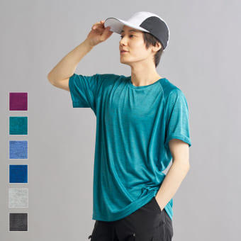 マッピングラグラン半袖Tシャツ
