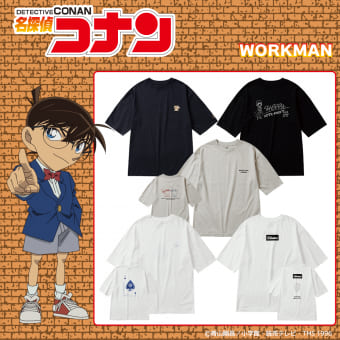 『名探偵コナン』プリント半袖Tシャツ