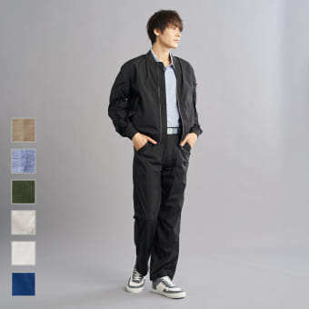 リネン×コットン半袖シャツ