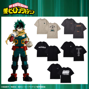 アニメ『僕のヒーローアカデミア』半袖Tシャツ