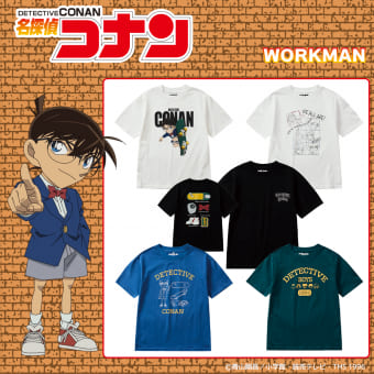 『名探偵コナン』プリント半袖Tシャツキッズ