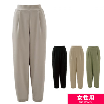 レディースシーンレスダンボールスラックス