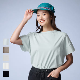 レディースソロテックス(R)使用シーンレスTシャツ