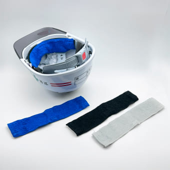 ヘルメット取付式汗取りデコパット 1枚