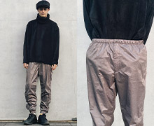 リペアテック前開きストレッチパンツ