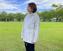 コットンの柔らかい生地なのに防水!?FLAME-TECH(R)(フレイムテック)マウンテンザックレインパーカー