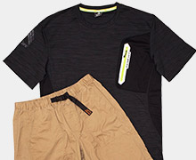 980円とリーズナブルで幅広いシーンで使えるコットンショートパンツ!