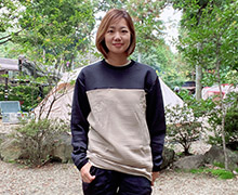 裏アルミのインナー!?ファイバーレイヤー裏アルミクルーネック
