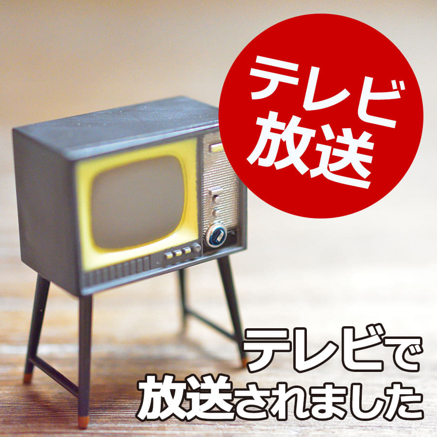 テレビで放送された商品